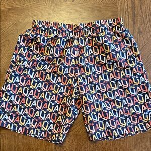 Under Armour Kids Patterned Shorts - Navy, Red, Yellow